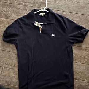 Burberry Dark Blue Polo Shirt